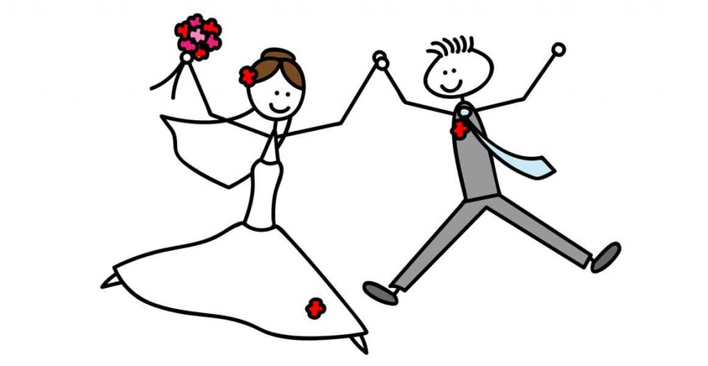 Hochzeit Zeichnung
 Die besten Glückwünsche zur Hochzeit von den Hochzeit perten