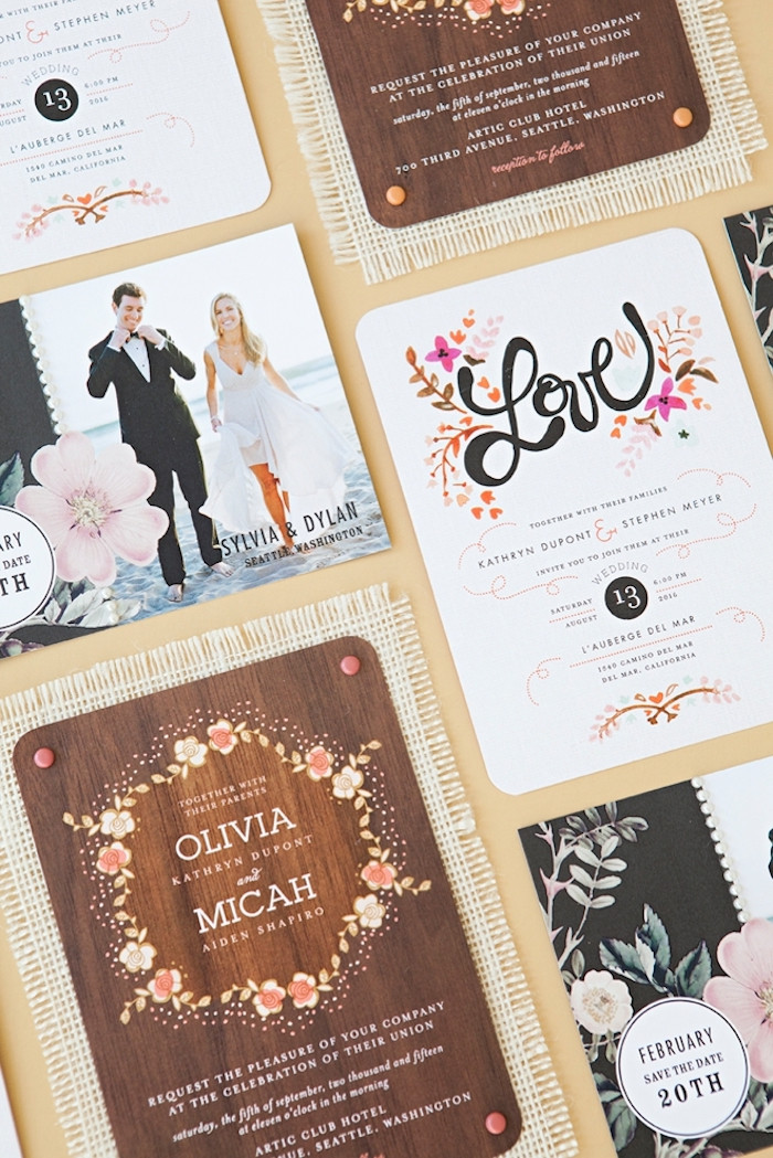 Hochzeitskarten Selbst Basteln
 1001 Ideen wie Sie Hochzeitseinladungen selber basteln