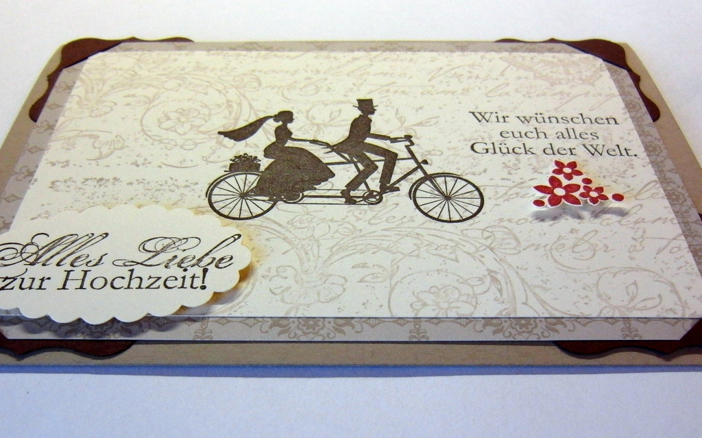 Hochzeitskarten Vintage
 Eri s Kreativwerkstatt Vintage Hochzeitskarten