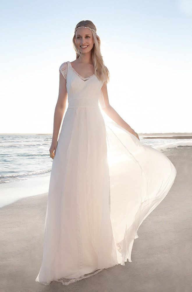 Hochzeitskleid Empire
 Rembo styling — Vintage — Esprit Einfaches Chiffon Kleid