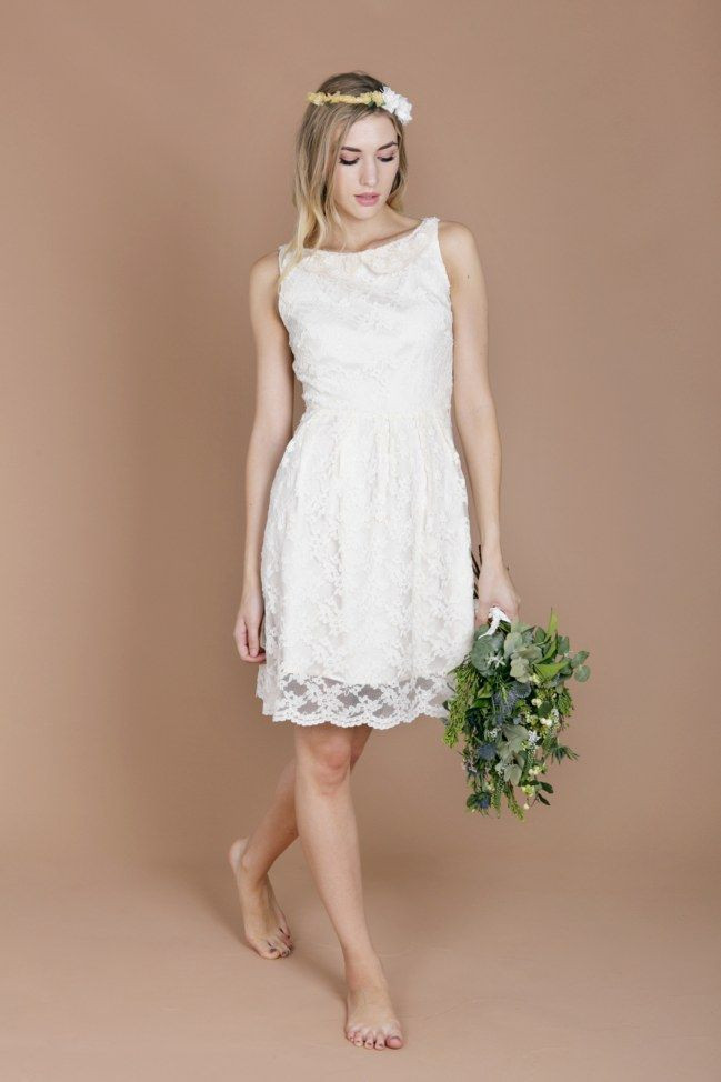 Hochzeitskleid Kurz Vintage
 Nicht nur für freche Bräute Kurze Brautkleider zum