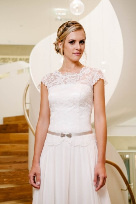 Hochzeitskleid Kurz Vintage
 Brautkleider schlicht modern & Vintage küss braut