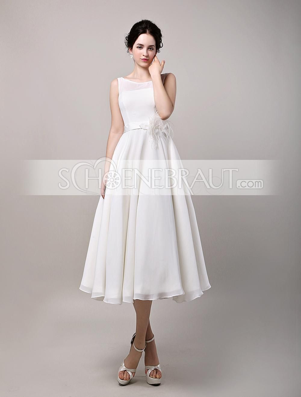 Hochzeitskleid Kurz Vintage
 Audrey Hepburn Vintage Hochzeitskleid Tüll kurz mit Spitze