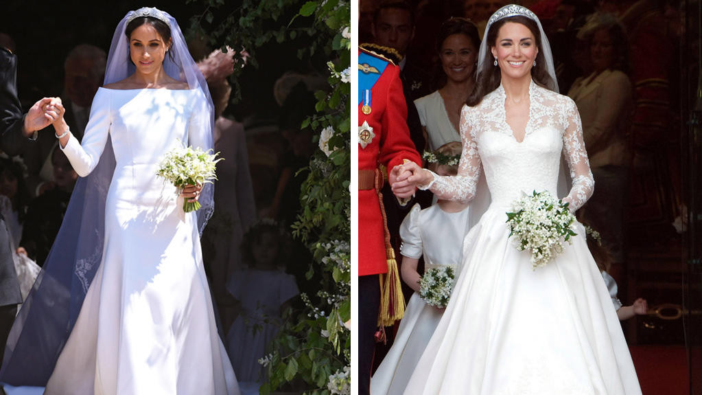 Hochzeitskleid Meghan
 Herzogin Meghan Mit sem Givenchy Brautkleid hat sie