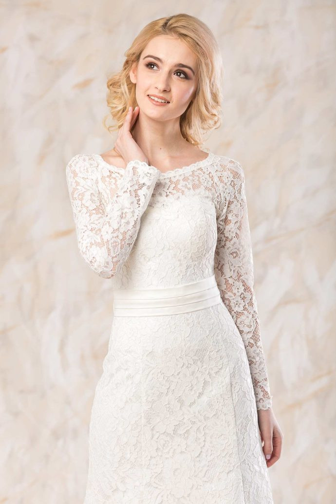 Hochzeitskleid Mit Ärmel
 Brautkleid mit Ärmel verschiedene Ärmellängen im