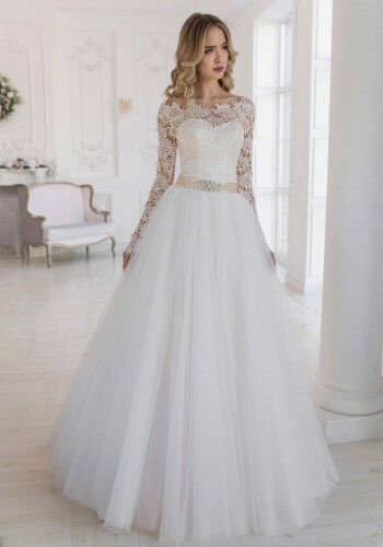 Hochzeitskleid Mit Ärmel
 Brautkleid Winter Style Die 13 schönsten Winter