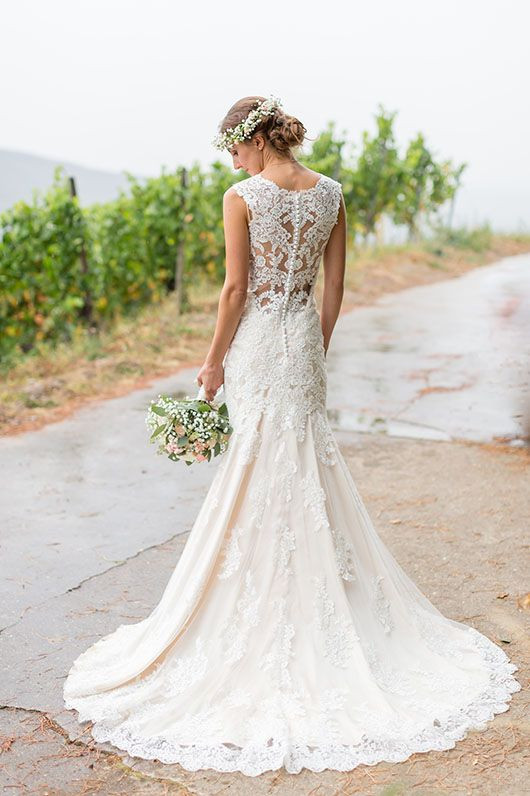 Hochzeitskleid Mit Spitze
 Die besten 25 Hochzeitskleider Ideen auf Pinterest