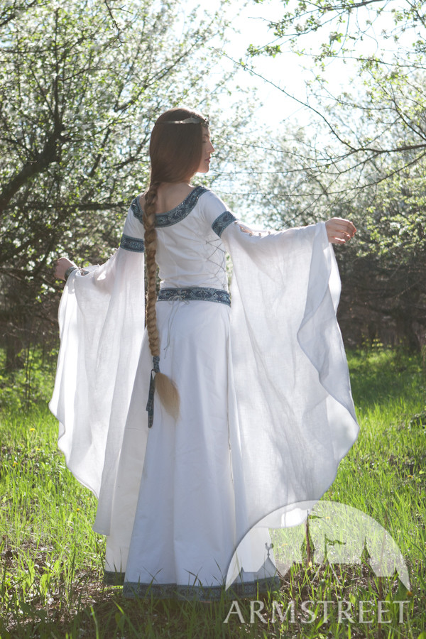 Hochzeitskleid Mittelalter
 Mittelalter Hochzeitskleid "Schwan" kaufen Vorhanden in