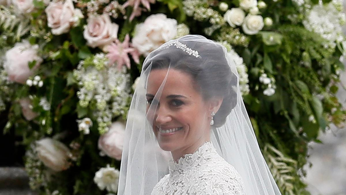 Hochzeitskleid Pippa Middleton
 Pippa Middleton Ihr Hochzeitskleid von Giles Deacon in