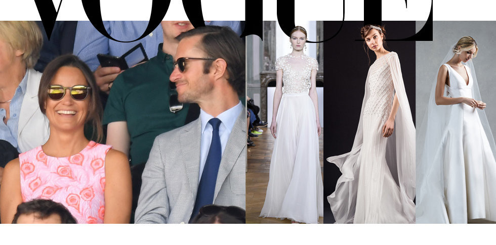 Hochzeitskleid Pippa Middleton
 VOGUE Mode Trends Beauty und People VOGUE