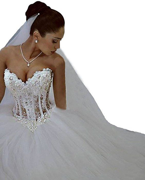 Hochzeitskleid Schulterfrei
 Die besten 25 Luxus hochzeitskleider Ideen auf Pinterest