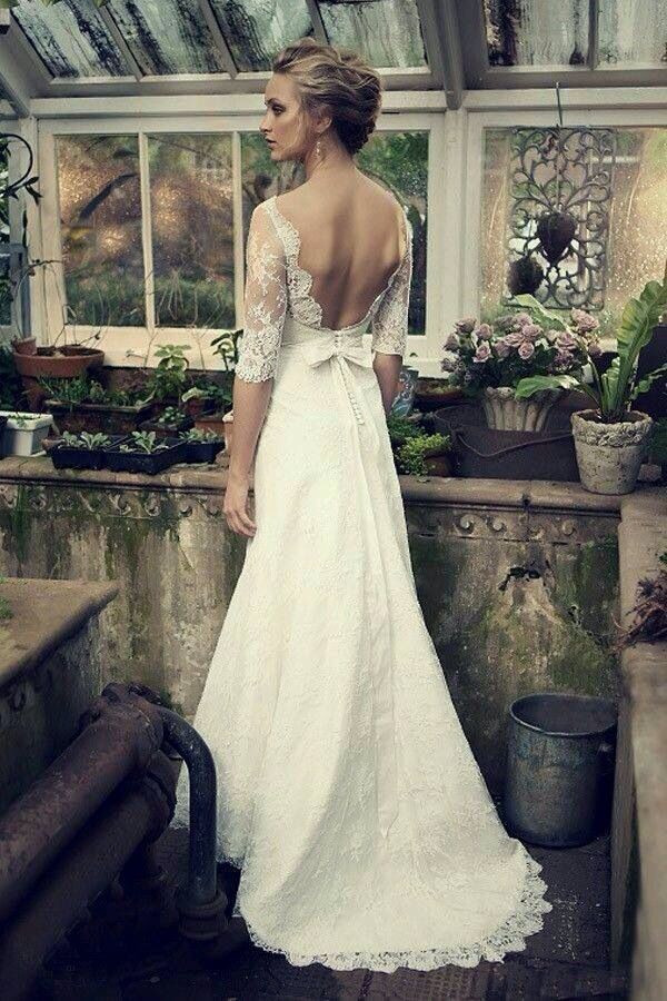 Hochzeitskleid Spitze Rückenfrei
 Die besten 25 Brautkleid spitze rückenfrei Ideen auf