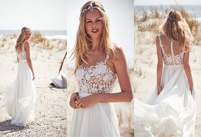 Hochzeitskleid Strand
 Zauberhafte Brautmode von Shopbop