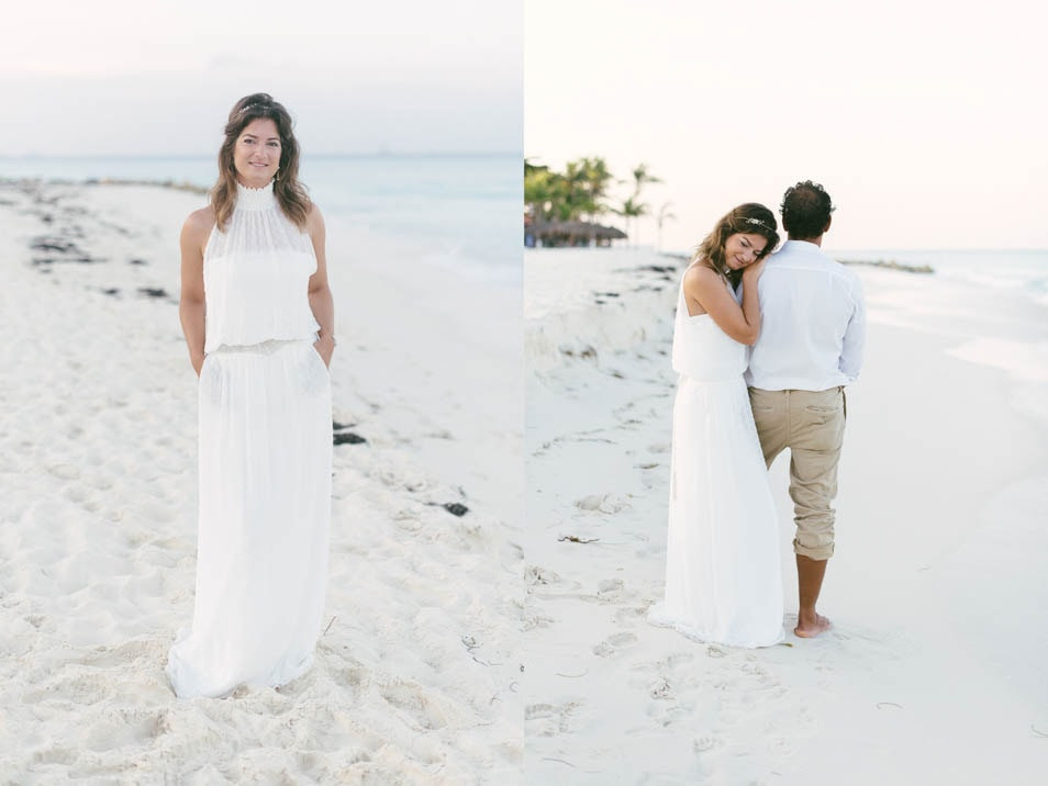 Hochzeitskleid Strand
 Strand Hochzeitskleid – verträumt romantisch in der Karibik