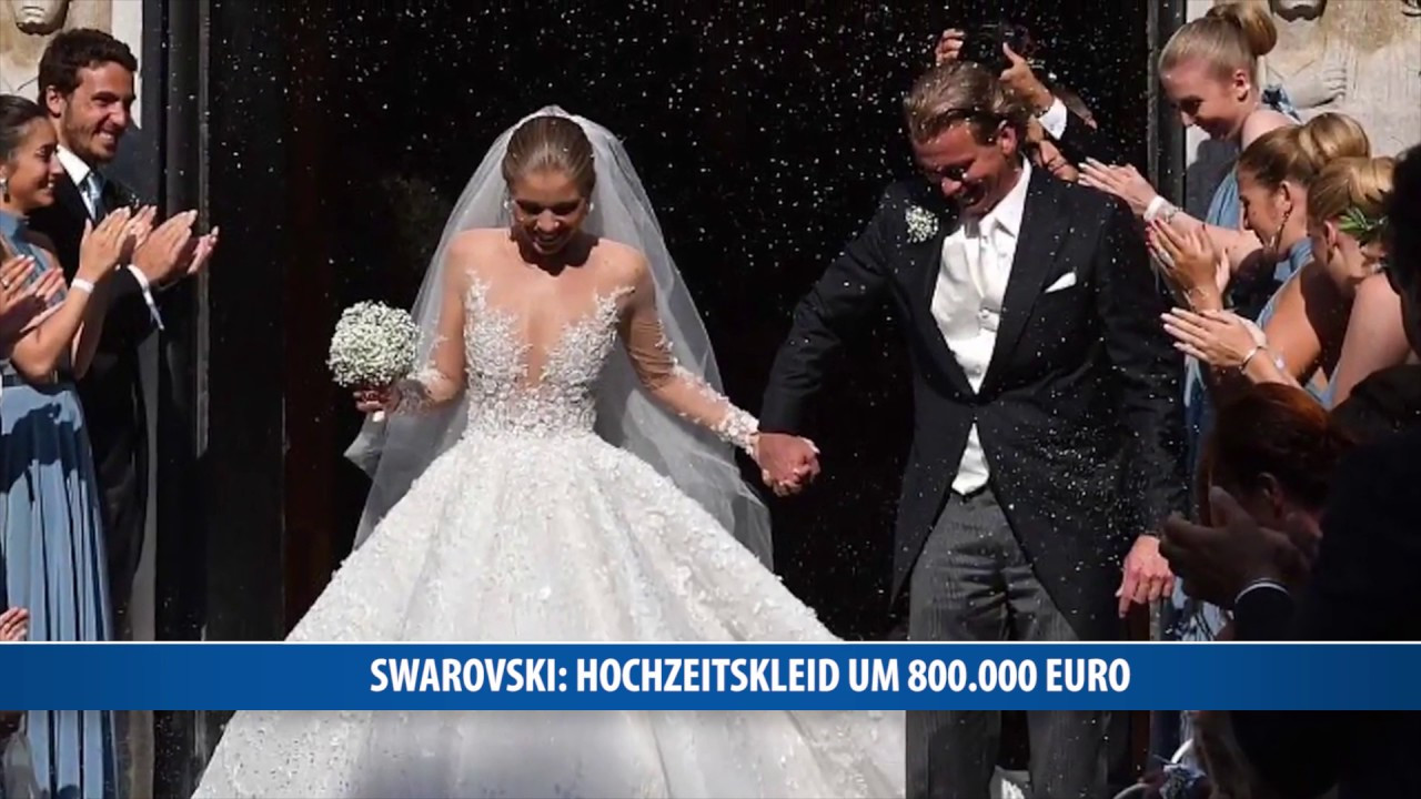 Hochzeitskleid Victoria Swarovski
 Swarovski Hochzeitskleid um 800 000 Euro