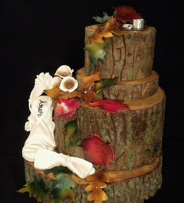 Hochzeitstorte Baum
 Baum Kuchen Hochzeit Idee Fondant Torte