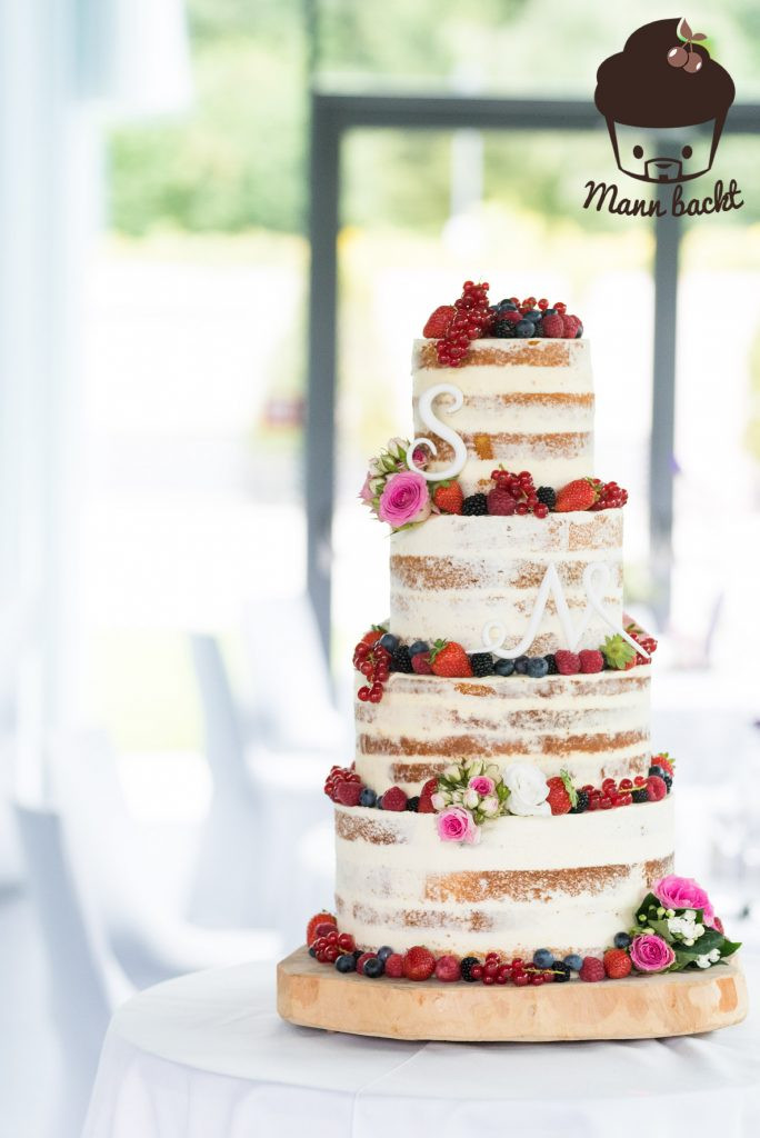 Hochzeitstorte Füllung
 [Tutorial und Rezepte] Hochzeitstorte Naked Cake mit