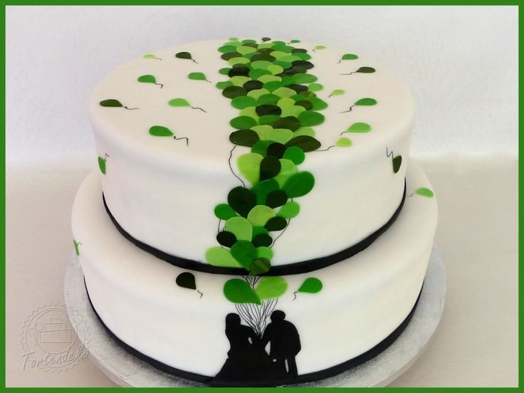 Hochzeitstorte Grün Weiß
 Die besten 25 Hochzeitstorte grün Ideen auf Pinterest