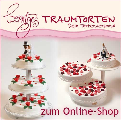 Hochzeitstorte Günstig
 Werntges TraumTorten Hochzeitstorten online bestellen