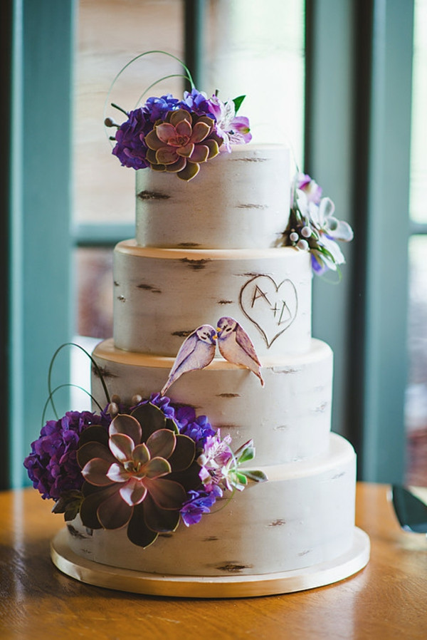 Hochzeitstorte Holzoptik
 24 wunderschöne Hochzeitstorten als Inspiration für Sie