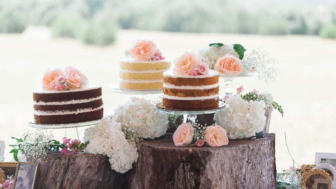 Hochzeitstorte Naked Cake
 Naked Cake – der neue Hochzeitstorten Trend