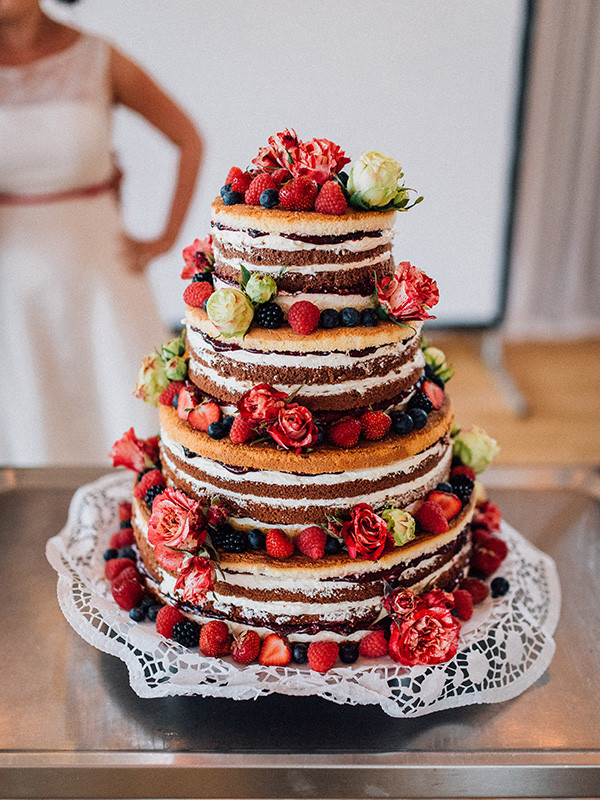 Hochzeitstorte Natur
 Bäckerei & Konditorei Ulrich Biedenkopf aus Wetzlar