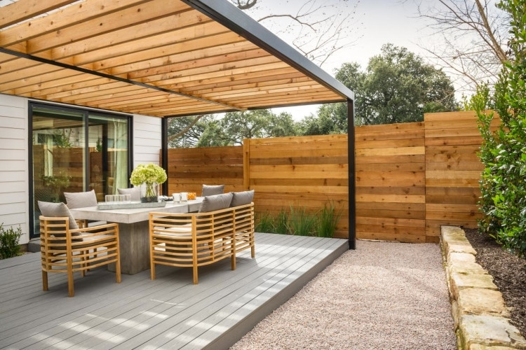 Holz Für Terrasse
 Terrasse Holz Und Stein Kombinieren – Bvrao