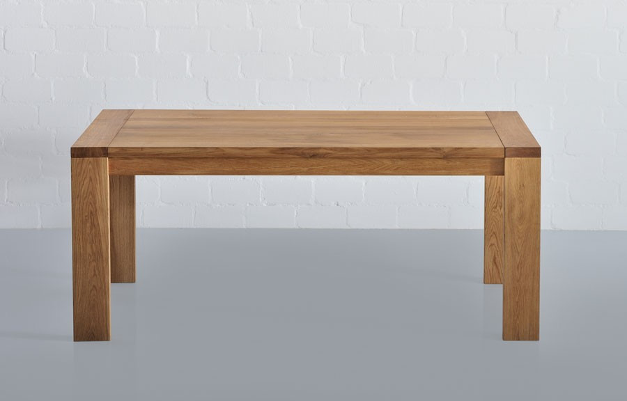 Holz Tisch
 Designer Holztisch massiv Massivholztisch Lungo