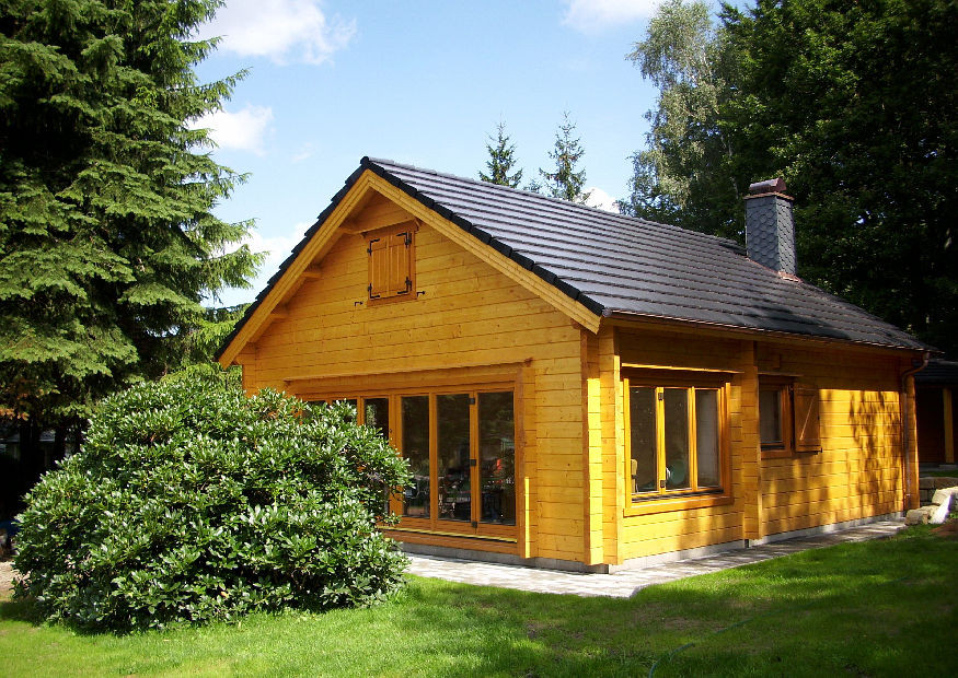 Holzhaus Garten
 Inhortas Holzhaus mit Besonderheiten Holzhäuser mit