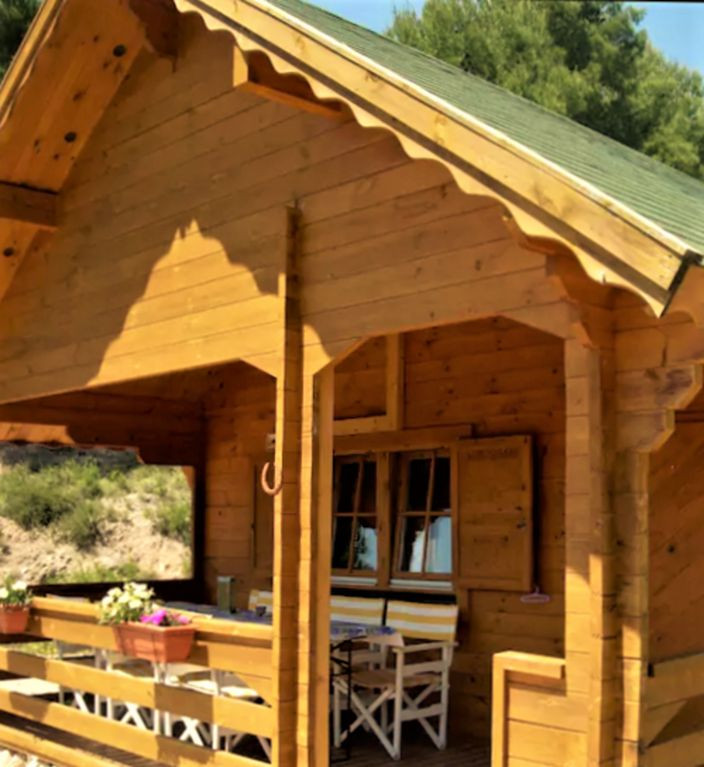 Holzhütte Garten
 Holzhütte "Andalucia" in Finestrat mit toller Aussicht auf