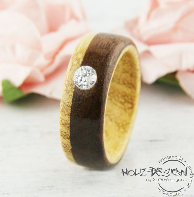 Holzringe Hochzeit
 Holzringe Holzring Hölzerne Hochzeit Verlobung Ring aus