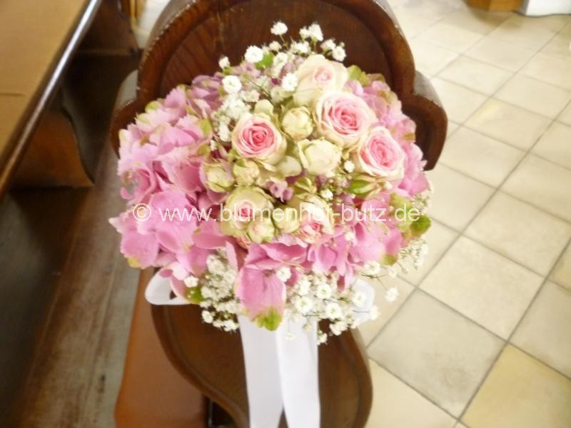 Hortensien Hochzeit
 Blumenhof Butz Rosen Hortensien Hochzeit im Juli