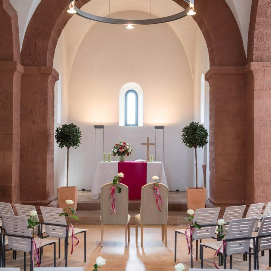 Hotel Hochzeit
 Romantisch Heiraten im Hotel Kloster Hornbach in der Pfalz