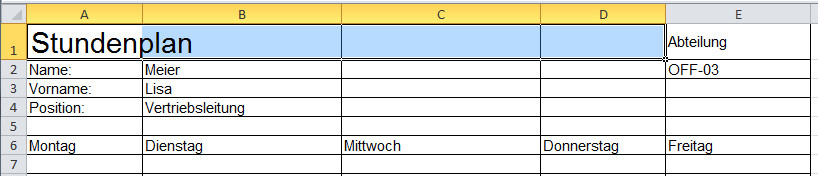 Html Tabelle Zellen Verbinden
 In Excel Zellen verbinden lernen