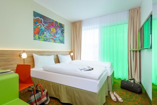 Ibis Bett
 Twin Bett Zimmer Bild von ibis Styles Hildesheim