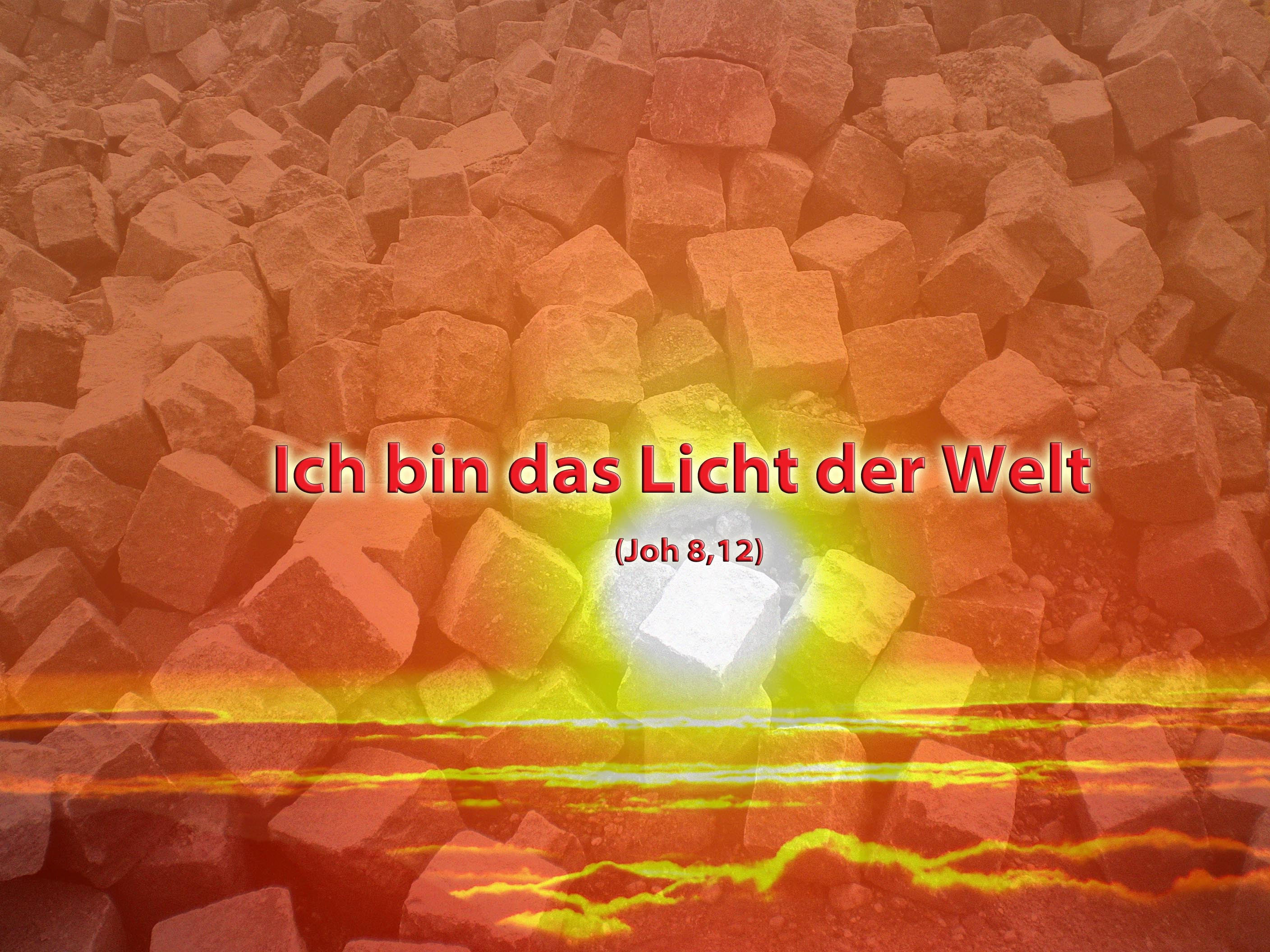 Ich Bin Das Licht
 ICH bin … ICH – Neue Themenreihe "Bibelarbeit an der