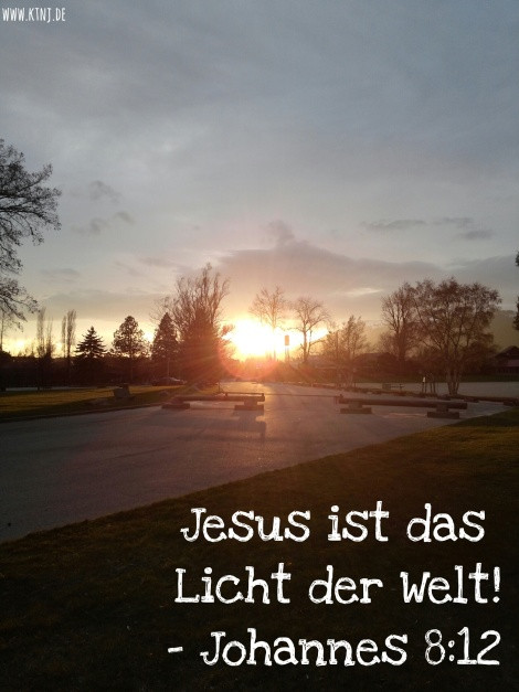 Ich Bin Das Licht Der Welt
 Jesus „Ich bin das Licht der Welt“