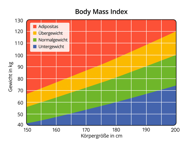 Idealgewicht Tabelle
 BMI Rechner Zu dick Zu dünn Oder gerade noch OK