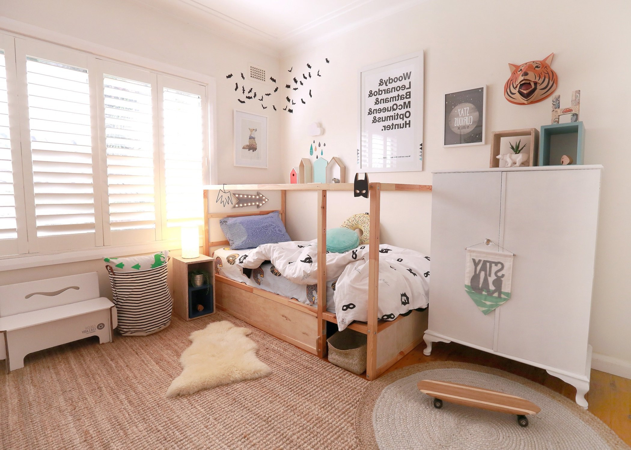 Ikea Bett
 Kinderzimmer pimpen 10 DIY Hacks für Ihr Ikea Kura Bett