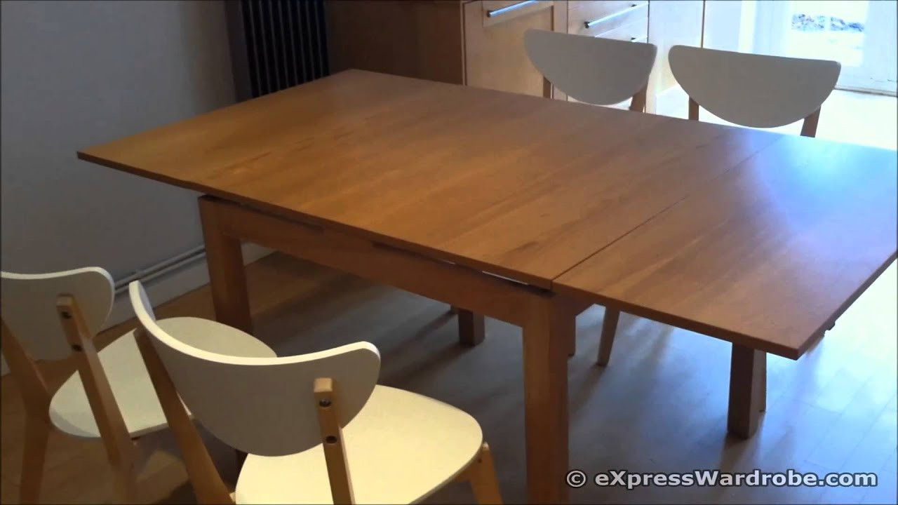 Ikea Bjursta Tisch
 IKEA BJURSTA Extendable Dining Table Design