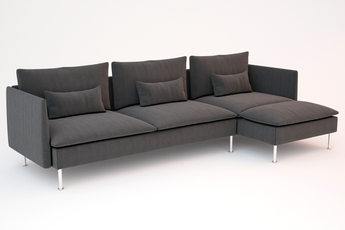 Ikea Couch
 ikea soderhamn sofas 3D Models CGTrader