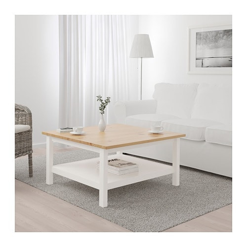 Ikea Couchtisch Weiß
 HEMNES Couchtisch weiß gebeizt hellbraun IKEA