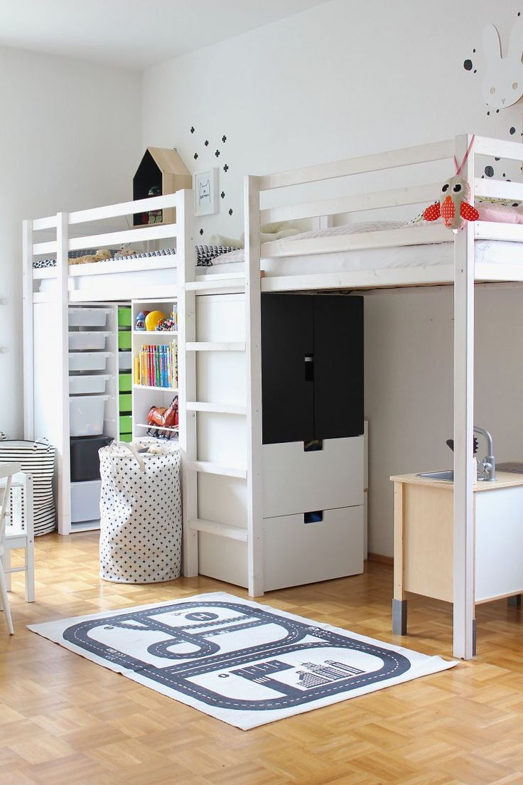 Ikea Kinderzimmer Schrank
 Die besten 17 Ideen zu Ikea Hochbett auf Pinterest