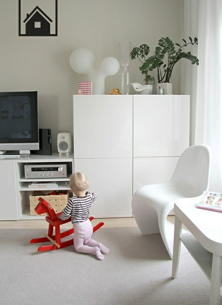 Ikea Kinderzimmer Schrank
 Ikea Besta Einheiten in Inneneinrichtung kreativ