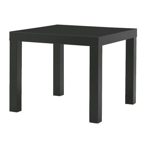Ikea Kleiner Tisch
 LACK Stolik czarny IKEA