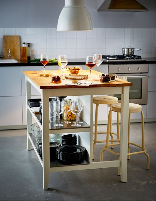Ikea Kücheninsel
 Islas de cocina muy practicas que no valen una fortuna