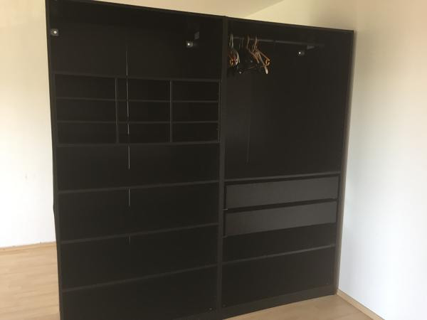 Ikea Pax Schrank
 Ikea Pax Schrank schwarz ohne Türen in München Schränke