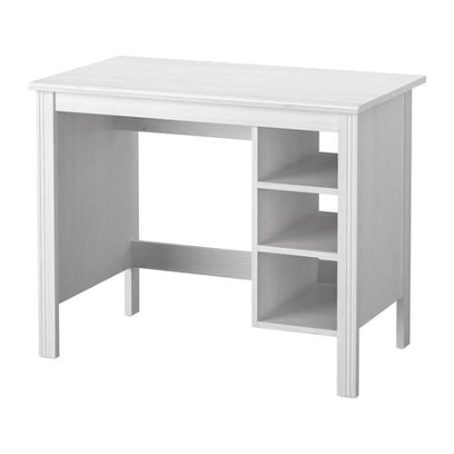 Ikea Schreibtisch Weiß
 BRUSALI Schreibtisch IKEA