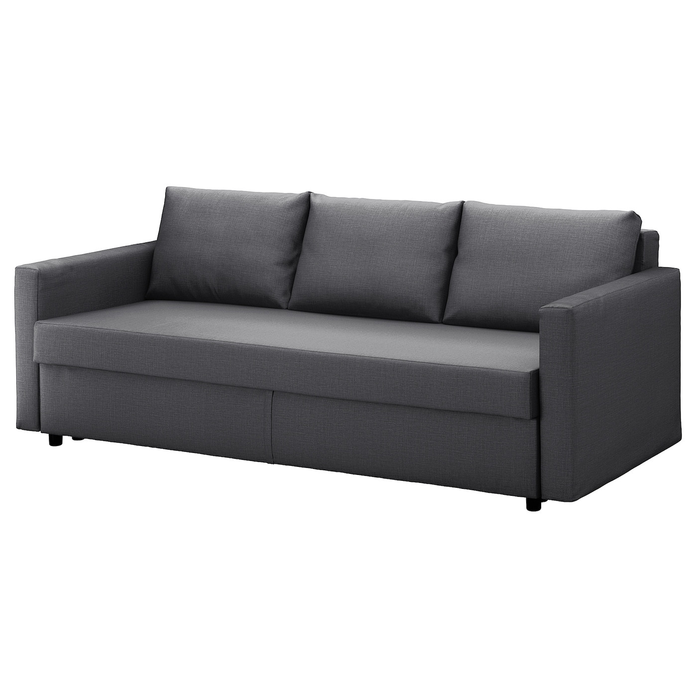 Ikea Sofa Bed
 FRIHETEN Three seat sofa bed Skiftebo dark grey IKEA