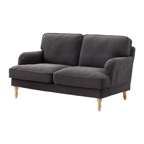 Ikea Sofa Grau
 STOCKSUND 2er Sofa Nolhaga dunkelgrau hellbraun IKEA